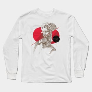 Vintage Fashion Design, Dope Streetwear, Abstract Design Long Sleeve T-Shirt